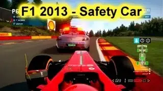 F1 2013 - Hilarious Safety Car glitch Footage !