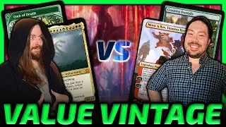UG Oath Of Druids Vs Temur Rhinos!!! [Paper $30 Value Vintage MtG Gameplay] 2025