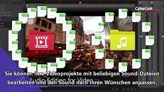 AudioDirector 8  |  Umfassendes Audio-Studio f&uuml;r Videos