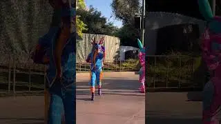 The Magic Happens Parade at Disneyland - The Coco Segment with Miguel, Alebrijes and Pepita