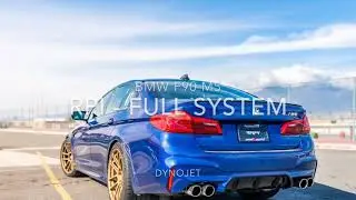 RPI Exhaust Full System Dyno - F90 BMW M5