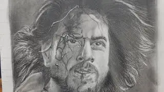 Pathaan | Shah Rukh Khan |   SRK portrait @YRF | Pathaan teaser