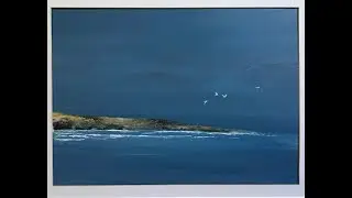 Irish Seascapes and Abstract Landscapes, oil paintings by James McNulty