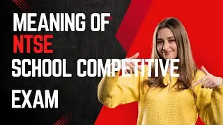 School Exam - Meaning of NTSE Competitive School Exam. #instagram #motivation #exam #government