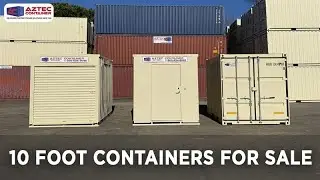 10 Foot Shipping Containers for Sale