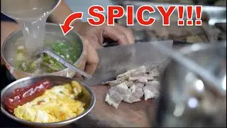 DEEP Chinese Street Food Tour in Hainan- Spiciest Soup Rice I've ever tried