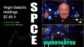 SPCE STOCK & VORB STOCK Visit to the Spaceport with Kickstarter - The Day Trader @MartynLucas