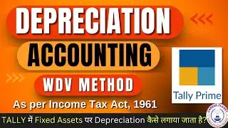 🔥 Master Depreciation Accounting in Tally Prime | Step-by-Step Guide 📊