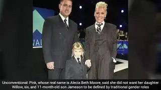 Pink reveals she is raising her children gender neutral... after daughter Willow, six, expressed her