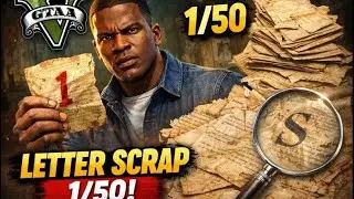 Grand Theft Auto V | Hidden secret Letter scrap part 1/50
