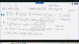 Calculus 3: Conservative Vector Fields