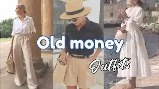 Old money Summer Outfits⚜ #quietluxury #elegancedefined
