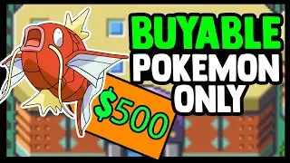 Can I Beat Pokemon FIRERED Using ONLY BUYABLE POKEMON?