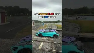 The Fastest 0-60 Cars From Each Brand😱🔥