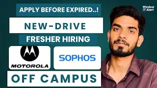 Motorola, Shopos, FinTech Multiple Hiring Opportunity | Off Campus Drive | 2023 to 2025 Batch |