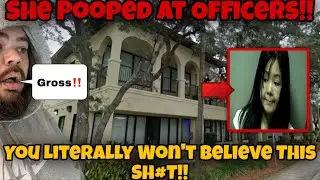 GROSS! Florida Woman EVADES Arrest By Pooping 💩 At The Cops !!!