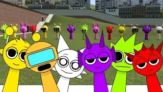 Nightmare Piramixed All Sprunki Nextbot Gmod