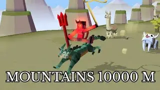 10000+ Meters in Mountains | Rodeo Stampede High Score🔥