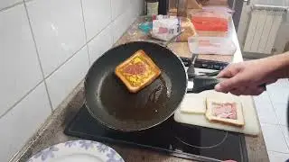 Tost s jajima / Toast with eggs by Cigo @ciginakuhinja