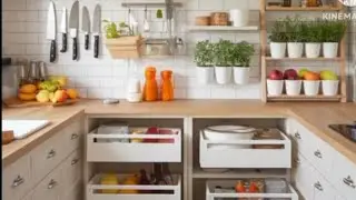 افكار رهيبة لتنظيم وترتيب المطبخ الصغير واستغلال المساحاتبشكلعملي/Kitchen organization ideas 💡 &hearts; ❤ 👌
