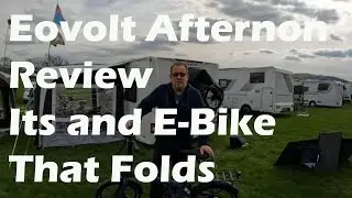 Eovolt Afternoon E Bike Review - Its an E-bike that folds !!!!