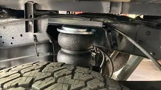 Установка пневмоподвески F250 7.3 PowerStroke (грузовик-кемпер)
