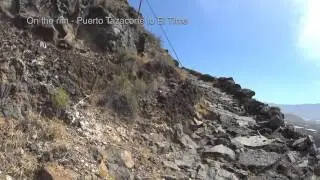 La Palma trailrunning   on the rim   Puerto de Tazacorte to el Time 2015
