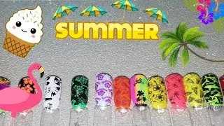 Lina Summer 02 plate swatches