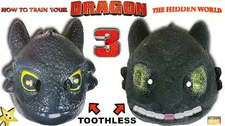 Goldie Star Makes Toothless from How to Train Your Dragon from Kinetic Sand, & PEZ