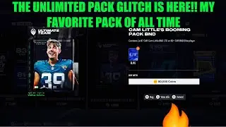 THE UNLIMITED PACK GLITCH IS HERE!! MY FAVORITE PACK OF ALL TIME, Madden 26 Ultimate Team