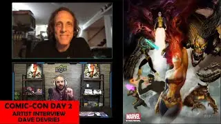 Comic-Con Day #2! | Artist Interview w/ Dave DeVries