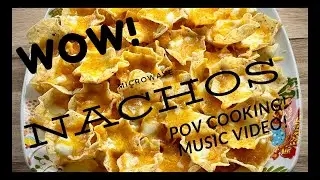 Tostitos Scoops With Mozzarella and Chedder Cheese In The Microwave.