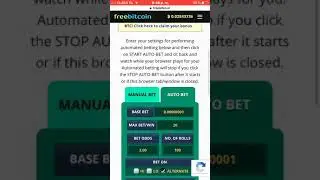 DICE game/How to make 20 $$ in 2 minutes - New strategy FreeBitcoin -