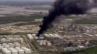 Tanks in Flames - Drone Eye View