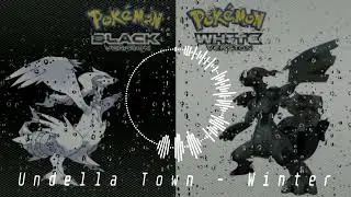 Undella Town (Winter) - Pokemon Black White Cover