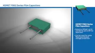 New This Week at Mouser Electronics &ndash; KEMET F862 Series Film Capacitors