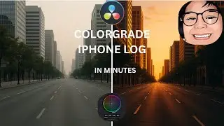 How to Make iPhone Footage Look CINEMATIC in DaVinci Resolve | ProRes LOG Color Grading Tutorial