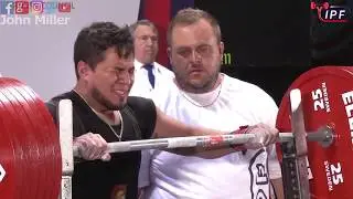 Alex Ochoa - 4th Place 830kg Total - 74kg Class 2019 IPF World Open
