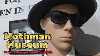 Mothman Museum Tour: Cryptid Lore, Sightings & Movie Props in Point Pleasant, WV Roadside Attraction