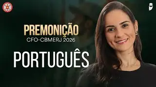Premoni&ccedil;&atilde;o CFO-CBMERJ 2026 - Portugu&ecirc;s - Prof. Fab&iacute;ola Soares