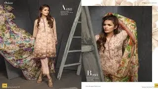Latest Orient Textiles Printed Unstitched 3 Piece Spring Summer Collection 2018