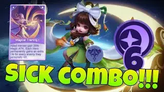 ENDLESS SKILL CAST COMBO: MAGICAL TRAINING I + 6 STARGAZER | Magic Chess: Go Go