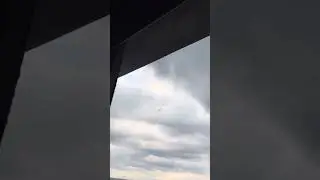 Rotating Wall Cloud Over Penn State | 6/23/24