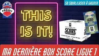🎬 OUVERTURE - Clap de fin pour Panini Score Ligue 1 + 50 cartes laser/swirl à gagner !