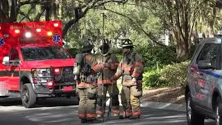 Fire In Elevator Room At Sonesta Hotel Scene!!!!!!