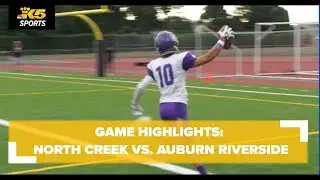 HS FOOTBALL:  NORTH CREEK VS. AUBURN RIVERSIDE