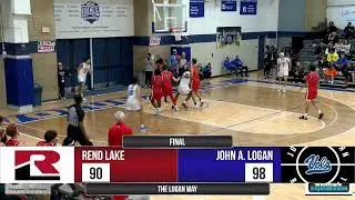 John A. Logan Men's Basketball vs Rend Lake College