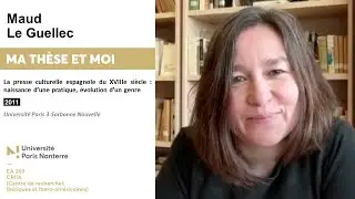 205. Maud Le Guellec nous parle de sa th&egrave;se