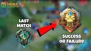 Last Battle to Reach Legends 🤯 | Success pr failure | Moba Legends 5v5 | 