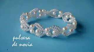DIY  - Pulsera de novia DIY - Bridal bracelet